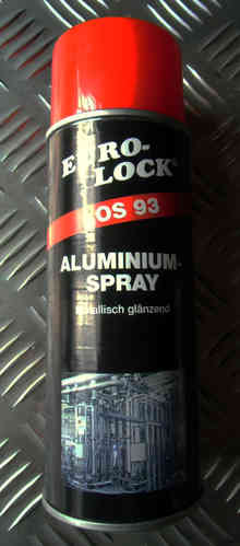 Aluminium-Spray (metallisch glänzend)