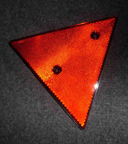 Reflektor Dreieck Rot Rückstrahler